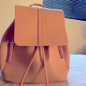 Zara light pink/blush backpack